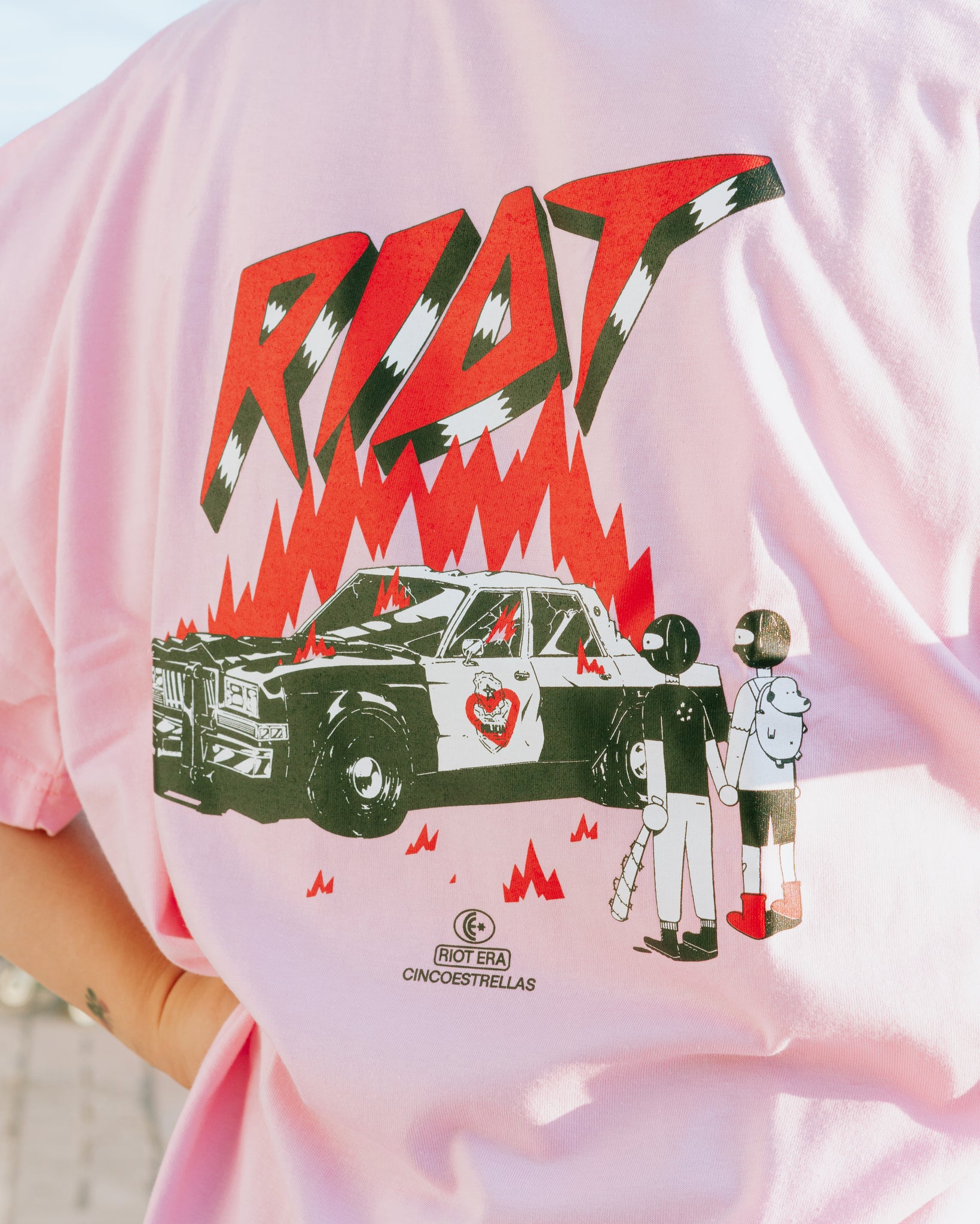 5ESTRELLAS RIOT ERA TEE