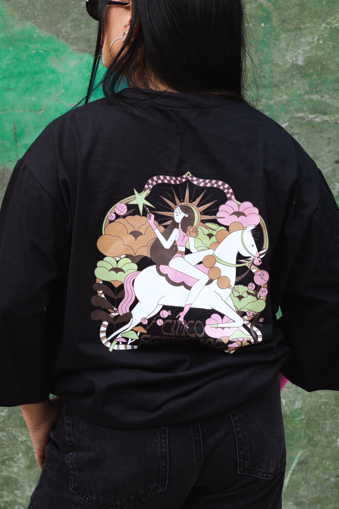 5ESTRELLAS X ANXELICA ALARCÓN Oversize Tee